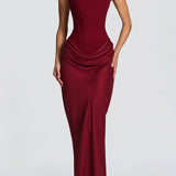 Vestido Maxi Leonor con Escote Cuadrado