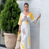 Vestido Elegante Juli™ con Escote en V
