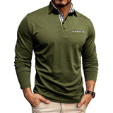 Polo Premium de Manga Larga William para Hombre