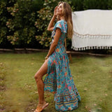 Vestido Largo Alva™ con Abertura Alta