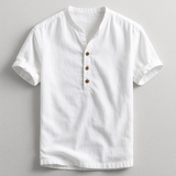 Camisa Henley de Lino Hayden