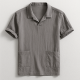 Camiseta Polo de Lino Hudson