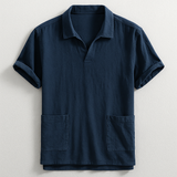 Camiseta Polo de Lino Hudson