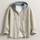 Camisa con Capucha de Pana Arlo