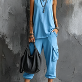 Noemi | Conjunto urbano casual de comodidad para mujer