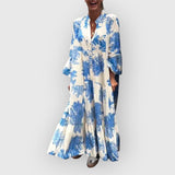 Vestido Largo Floral Mirone™