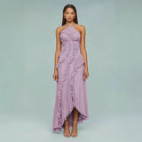 Vestido Largo Renata™ para Bodas y Fiestas con Volantes