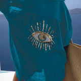 Camisa Oversize de Algodón Horus Violeta™