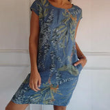 Vestido Cómodo Annelin™ con Cuello Redondo