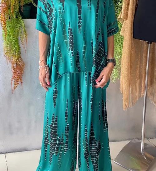 Conjunto Elegante Estampado María