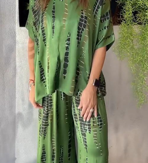 Conjunto Elegante Estampado María