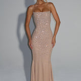 Vestido Sofisticado Isabella para Bodas y Fiestas