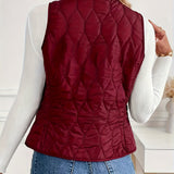 Chaleco Bomber Acolchado Piqué