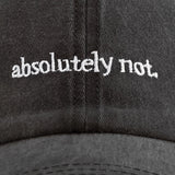Gorra Absolutamente No Lavada