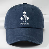 Gorra Lavada para Peso Muerto