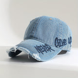Gorra Desgastada Nunca Te Rindas