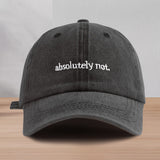 Gorra Absolutamente No Lavada