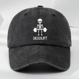 Gorra Lavada para Peso Muerto