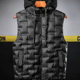 Chaleco Puffer con Capucha Apex