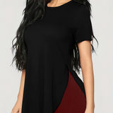Camiseta Larga Plus Size Aveline
