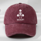 Gorra Lavada para Peso Muerto