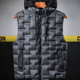 Chaleco Puffer con Capucha Apex