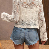 Cardigan de Encaje Capri