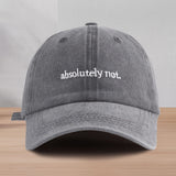 Gorra Absolutamente No Lavada