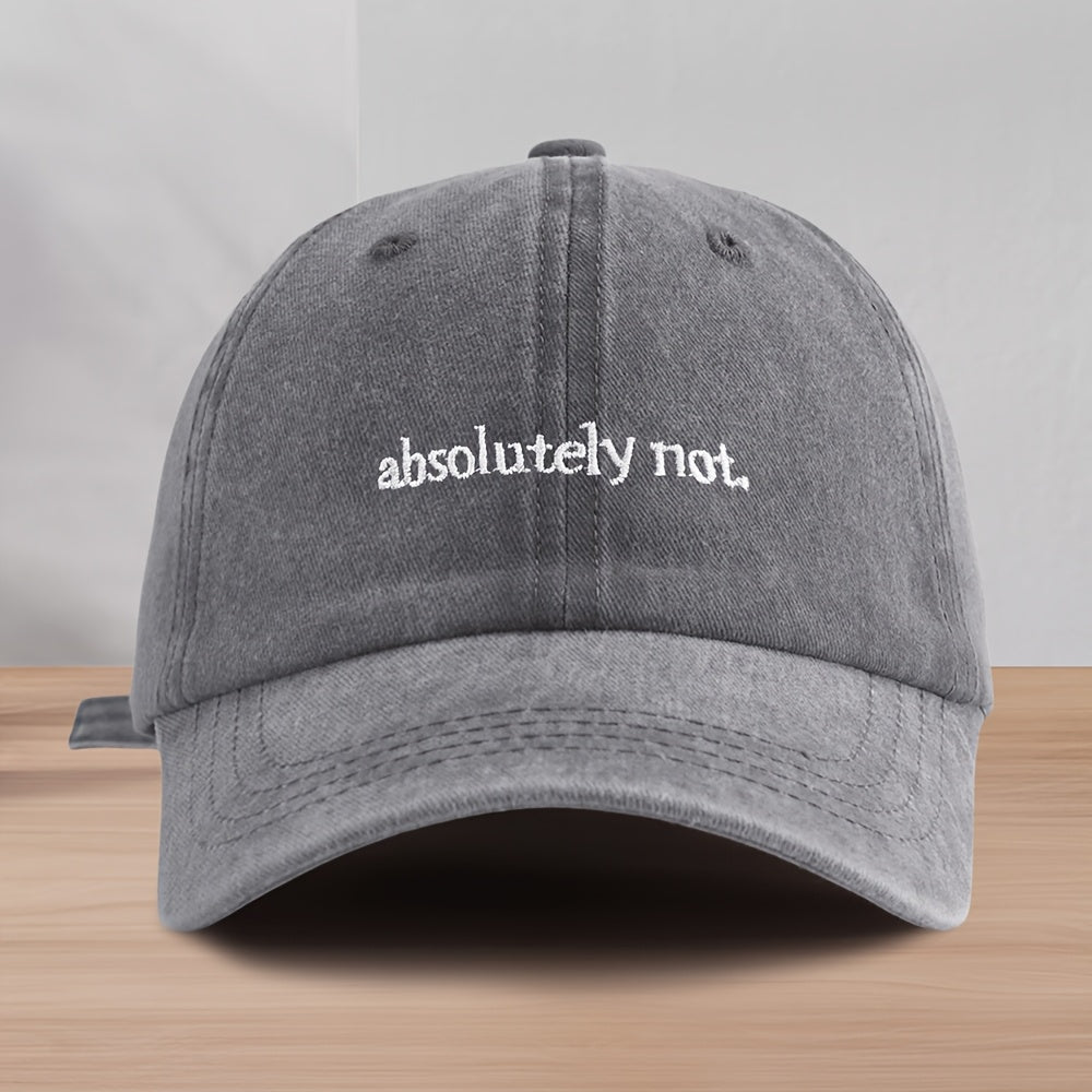 Gorra Absolutamente No Lavada