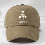 Gorra Lavada para Peso Muerto