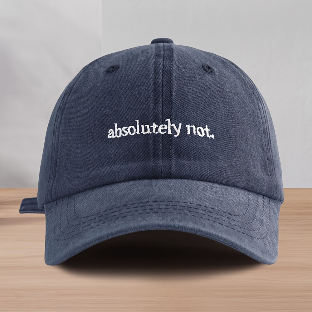 Gorra Absolutamente No Lavada