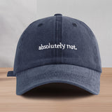 Gorra Absolutamente No Lavada