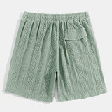 Shorts de Lounge de Punto con Diseño de Diamante
