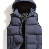 Chaleco Puffer con Capucha Evo