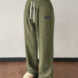Pantalón Jogger de Pana Rayada