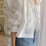Camisa con Capucha Rayas Claude