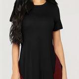 Camiseta Larga Plus Size Aveline