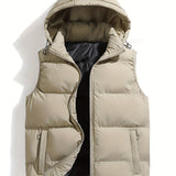 Chaleco Puffer con Capucha Evo