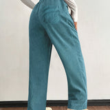 Pantalón Jogger de Pana Rayada