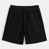 Shorts de Lounge de Punto con Diseño de Diamante