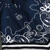 Short de Malla con Diseño Paisley