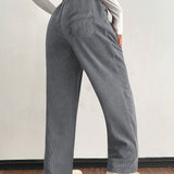 Pantalón Jogger de Pana Rayada