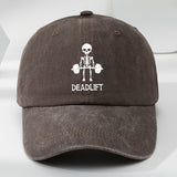 Gorra Lavada para Peso Muerto