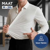 Camisa Elástica Antiarugas Mitchel para Hombre