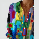 Blusa Edna™ Geométrica