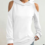 Sudadera Off-Shoulder Essentia
