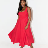 Vestido Midi Fluido Amelia™