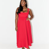 Vestido Midi Fluido Amelia™