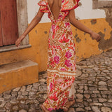 Vestido Largo Colorido Olivia™