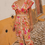 Vestido Largo Colorido Olivia™